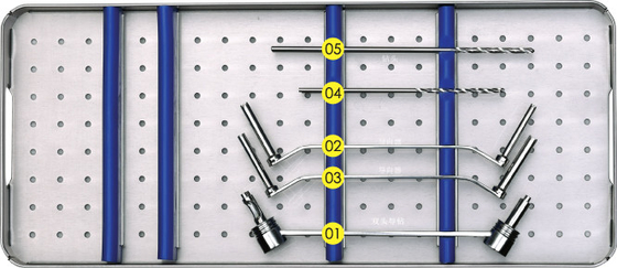 Orthopedic Surgical Upper Limb Fracture Instrument Set Operation